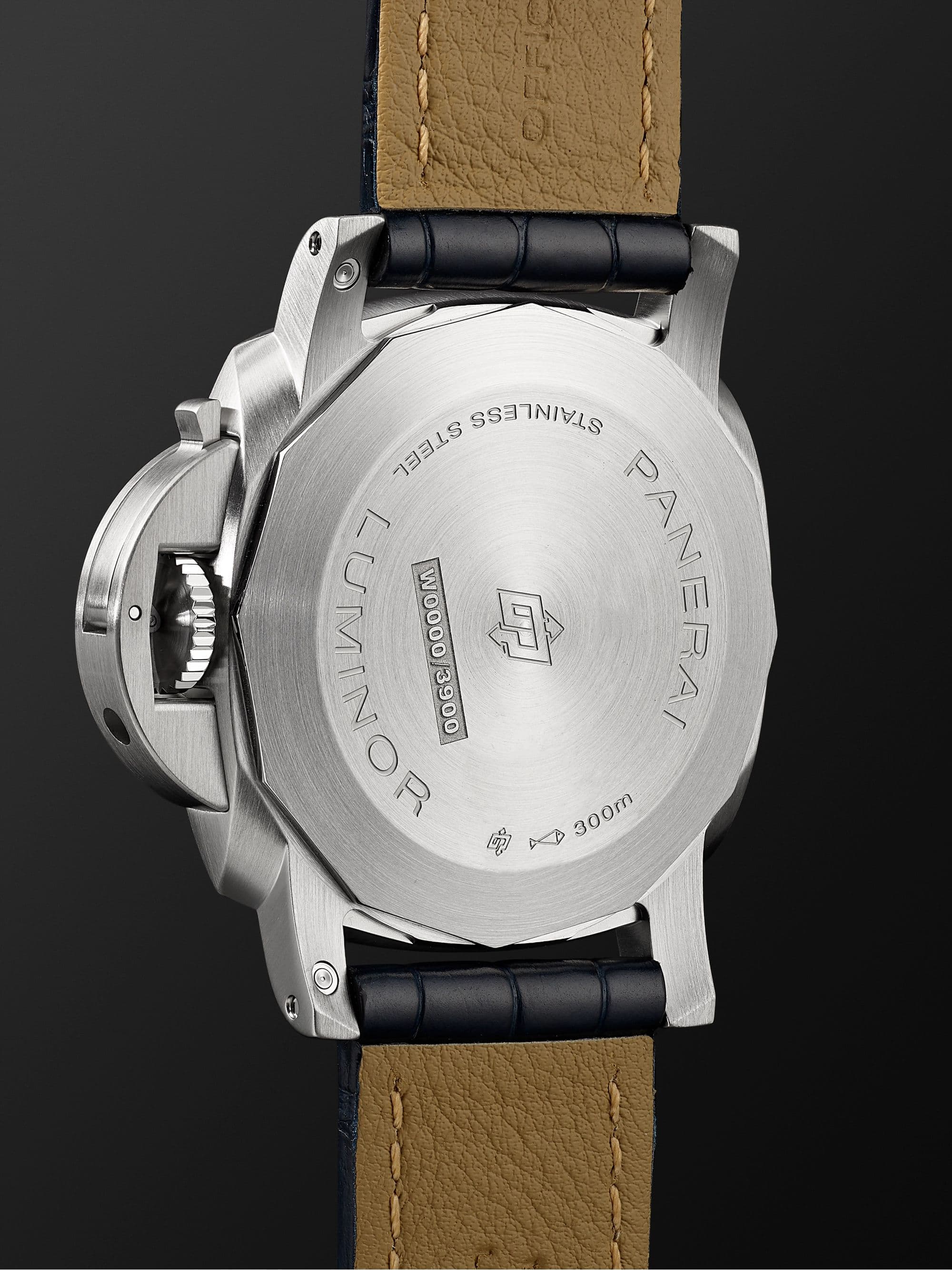 PANERAI Luminor Marina Automatic 44mm Stainless Steel and Alligator Watch, Ref. No. PAM01313 product image